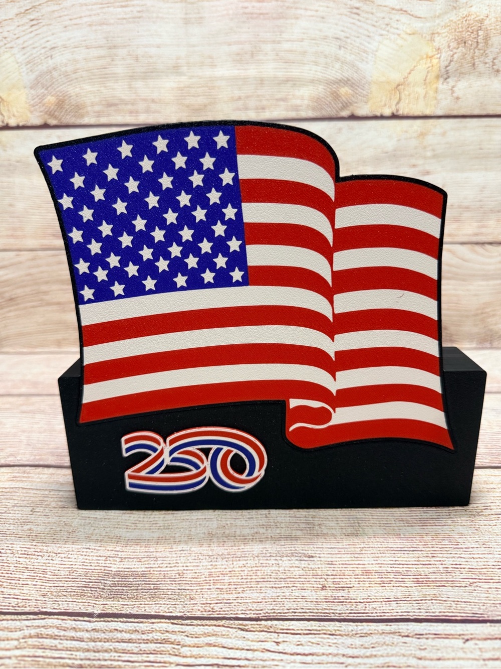 American Flag LED Light Box Multicolor with Remote - Picture 11 of 12